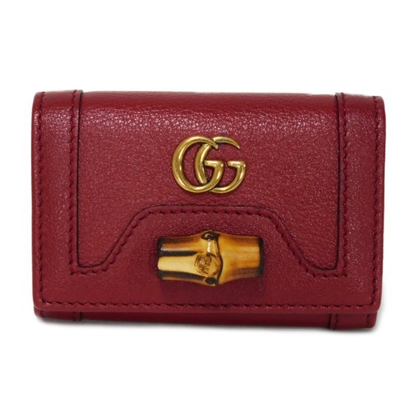 Gucci | Accessories | Gucci Diana Bamboo Key Case 6row Keychain Double ...